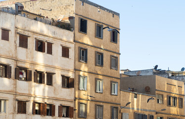 scenic view of the Hassan II Mosque, located on the coast of the Atlantic Ocean in Casablanca, Morocco