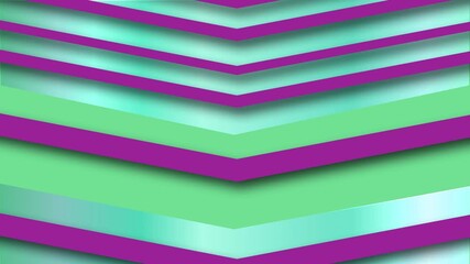Animated motion background with an abstract art nouveau style chevron pattern colourful wallpaper or backdrop element suitable for a game show or lifestyle entertainment 4K