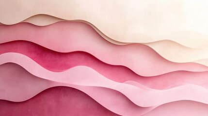 smooth transition from dusty pink to beige background 