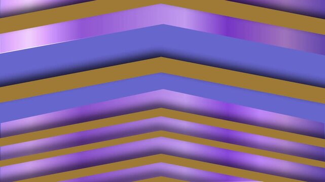 Animated motion background with an abstract art nouveau style chevron pattern colourful wallpaper or backdrop element suitable for a game show or lifestyle entertainment 4K