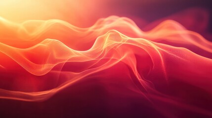 warm red gradient background with silky smooth transitions 
