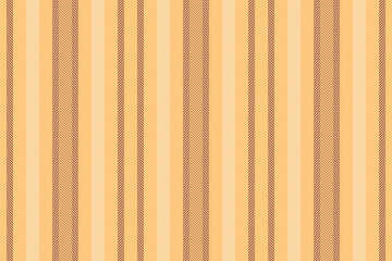 Obraz premium Wide pattern background texture, gentle stripe vertical fabric. Isolation vector textile lines seamless in orange and red colors.