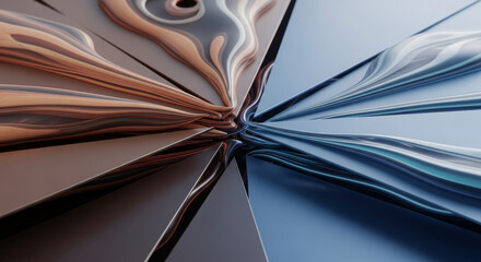 Organic Geometry Melt Transition