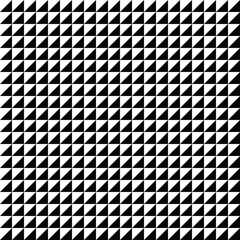 Pattern created from black and white triangles
