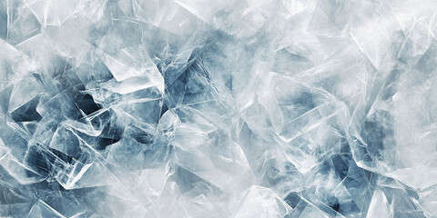 Raw crystal texture in white and gray