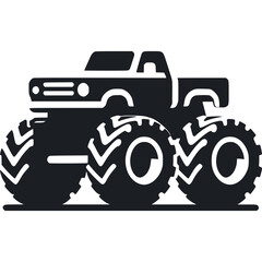 Monster Truck Icon Vector © Mubarok