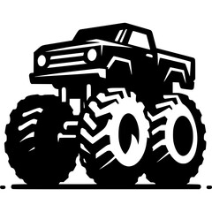 Monster Truck Icon Vector © Mubarok