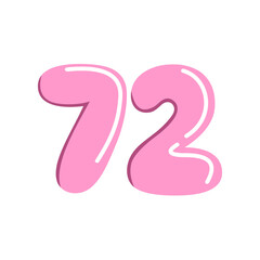 number 72