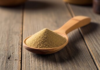 Cricket protein flour spoon