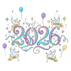 vector illustration of an abstract floral background