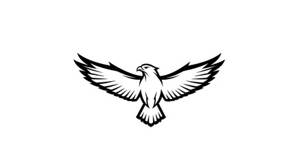 Obraz premium Majestic Eagle Soaring - A Symbol of Freedom and Power.