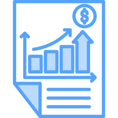 Sales Report solid icon