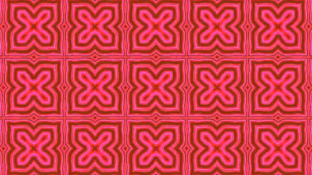 seamless pattern with hearts and flowers