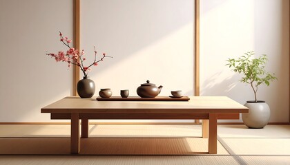 Elegant tea scene indoors