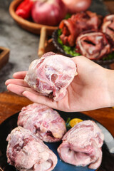 Fresh Pork Bones for Cooking Asian Cuisine