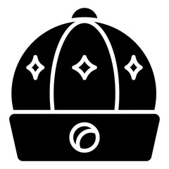 Chinese Hat Solid Icon