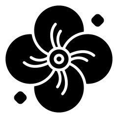 Flower Solid Icon