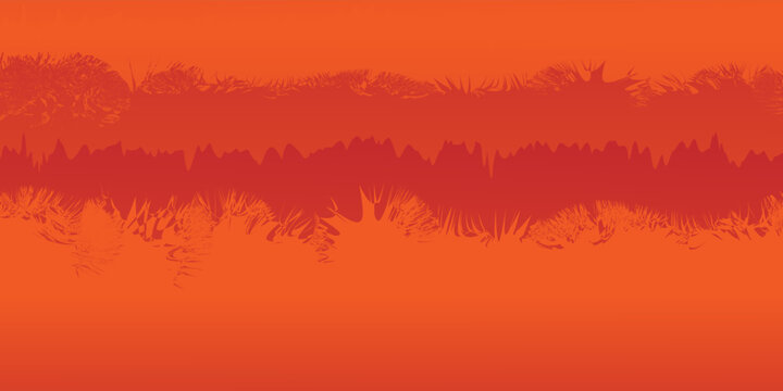 red vector layout with flat lines on backround blue. Decorative shining illustration with lines on abstract template.