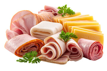 Assorted Cold Cuts and Cheese Platter