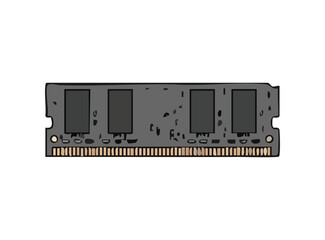 Illustration RAM Memory Module
