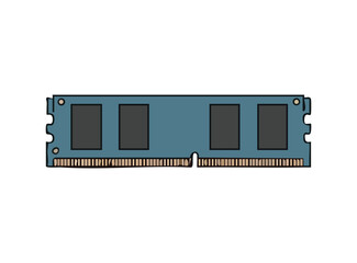 Illustration RAM Memory Module