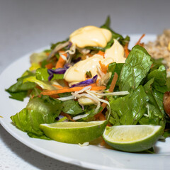 Balanced Chicken Banh Mi-Inspired Rice Bowl