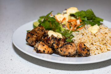 Balanced Chicken Banh Mi-Inspired Rice Bowl