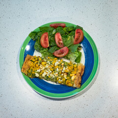 Ultimate Corn & Courgette Tart