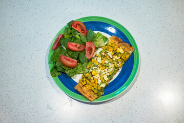 Ultimate Corn & Courgette Tart