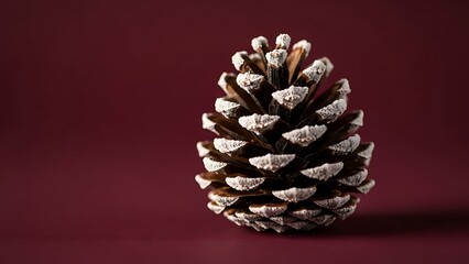 Pinecone Closeup Winter Holiday Season Evergreen Plant Conifer Cone