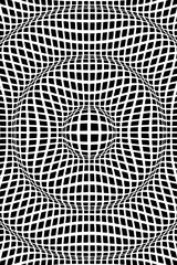 black and white background with diamonds