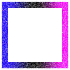 Gradient Frame With Blue Black Pink Spectrum and White Center for Festive Branding, Creative Interfaces, Invitation Templates and High-Impact Commercial Graphics With Smooth Colorflow and Abstract 