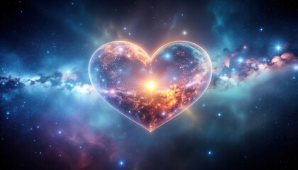Cosmic heart in the galaxy