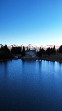 Berghotel Seebenalp located in Flumserberg Switzerland by the Seebensee lake