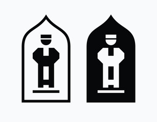 Muslim Prayer Room Sign