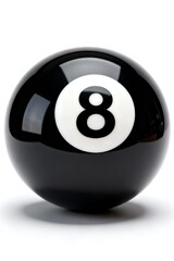 Black 8 Ball &ndash; Billiards and Pool Game Symbol