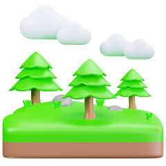 Forest Landscape Nature Scene