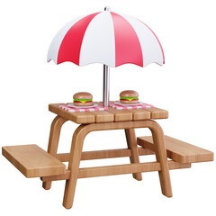 Outdoor Picnic Table Furniture