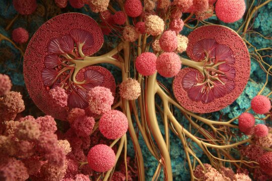 Glomerular Filtration &bull; Acetylcholine affects the size of the renal arterioles, influencing glomerular filtration rate.