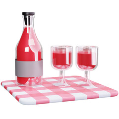 Picnic Beverage Bottle Set