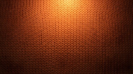 Warm Knitted Fabric Texture with Spotlight Effect