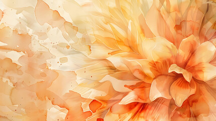 watercolor macro sunflower seeds detail