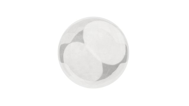 Transparent Sphere with Checkered Background - Powered by Adobe