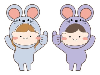 着ぐるみ　ネズミ