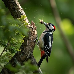 一瞬の獲物 森の宝石