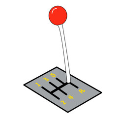 Illustration of a Five-Speed Manual Transmission