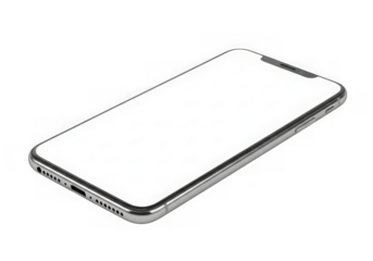 Phone isolated on transparent background isolated on transparent background