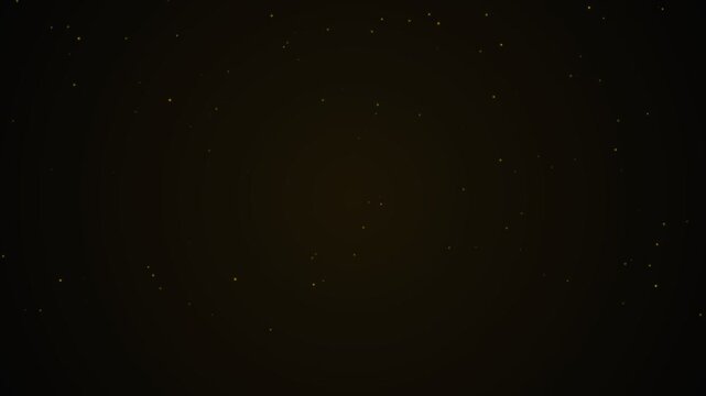 Luxury Golden Countdown 5 to 1 with Particle Background for Celebration and Awards Ceremony
