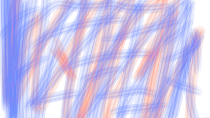 Abstract swirls of vibrant blue and orange light create a dynamic and energetic visual