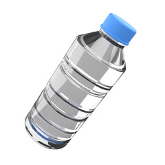 Water Bottle 3D Illustration